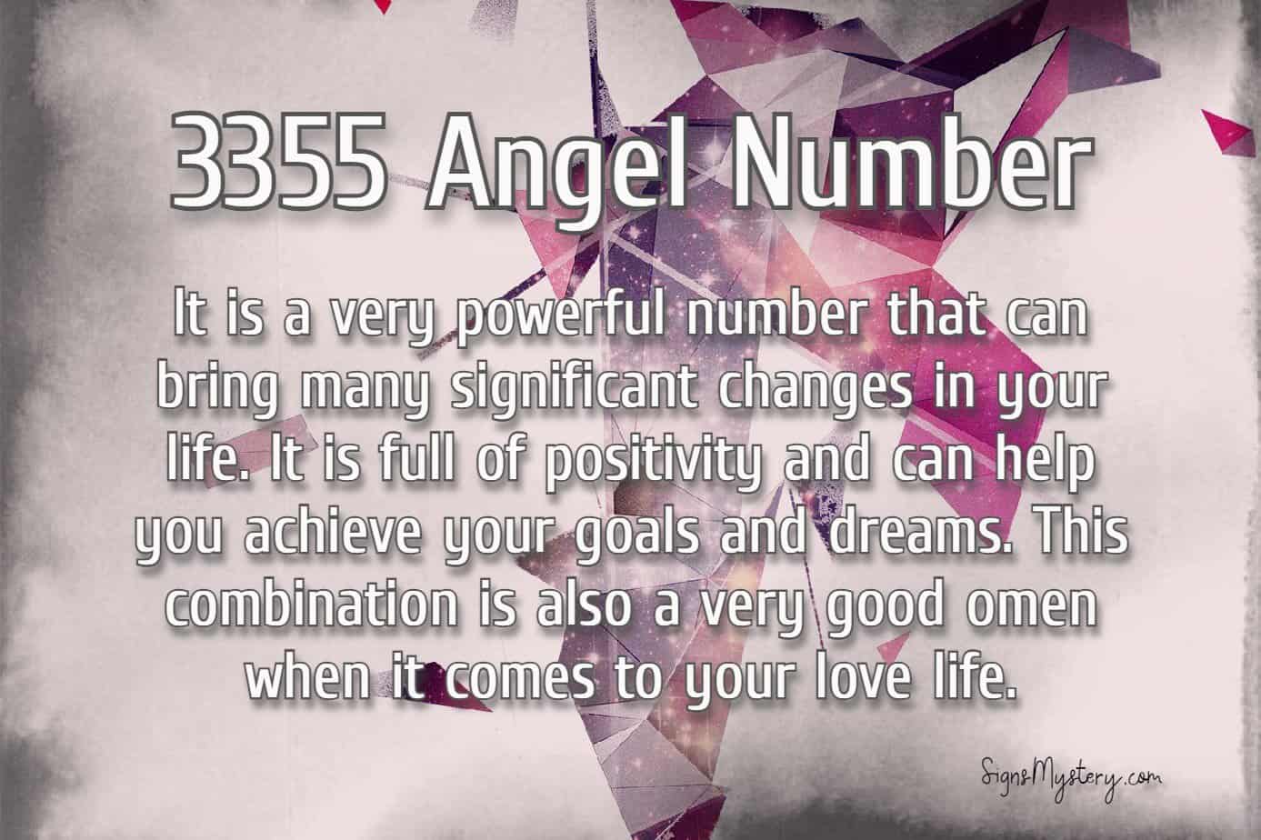 Numerologia del 3355