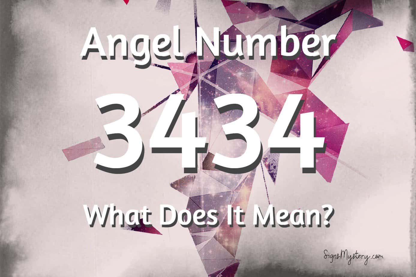 Significado espiritual del ángel número 3434