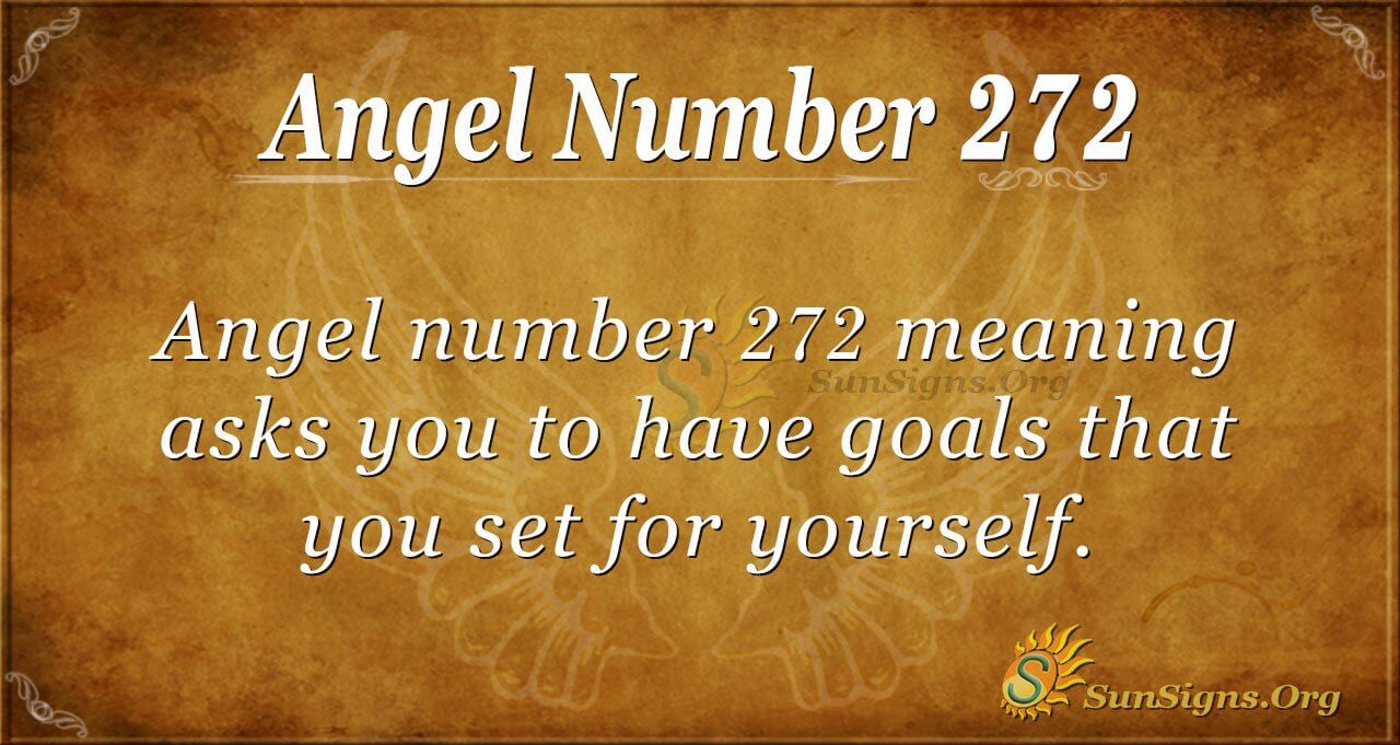 ¿Qué es el ángel número 272?