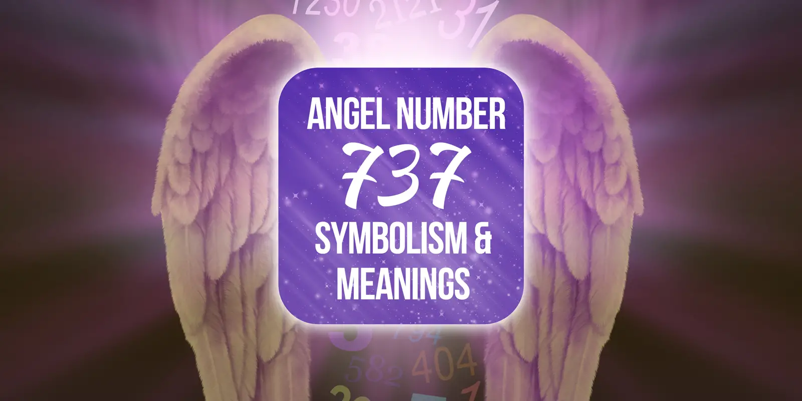 ¿Cuál es el significado del número de ángel 737?